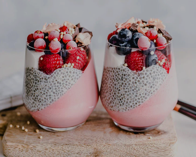 Chia seed pudding